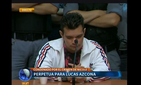 Asesinato de la estudiante chilena: prisión perpetua para Azcona por "odio de género"