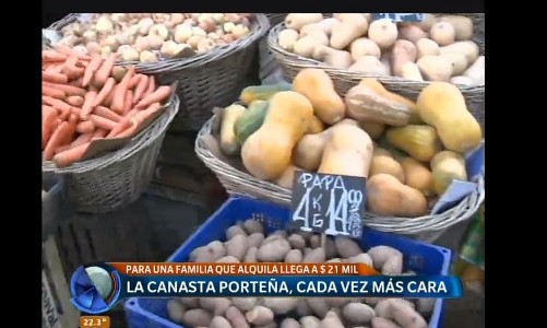 La canasta alimentaria porteña llegó a 17.000 pesos