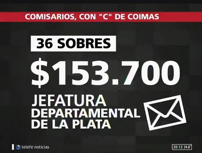 Comisarios con "c" de coimas