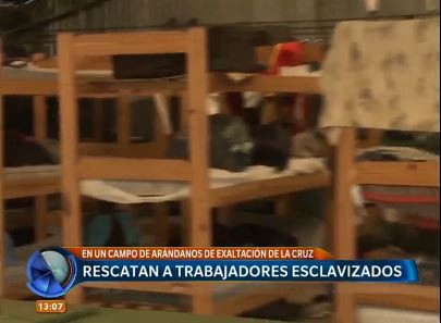 Rescatan a 169 personas esclavizadas en Exaltación de la Cruz