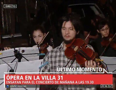 Opera en la Villa 31