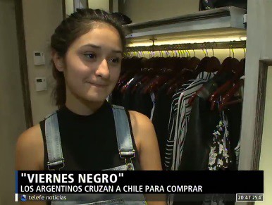 Viernes negro: argentinos en Chile