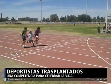 Carrera de deportistas trasplantados