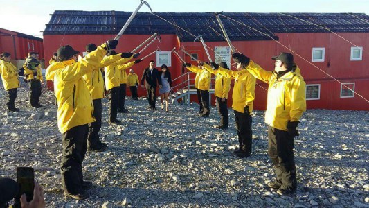 El casamiento más austral del mundo