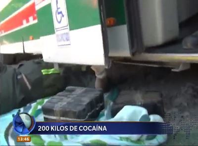 Secuestraron más de 200 kilos de cocaína en Mendoza