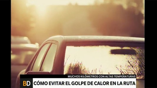 ¿Cómo evitar el golpe de calor en la ruta?