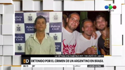 Detuvieron al asesino del argentino que vivía en el Morro de Sao Paulo