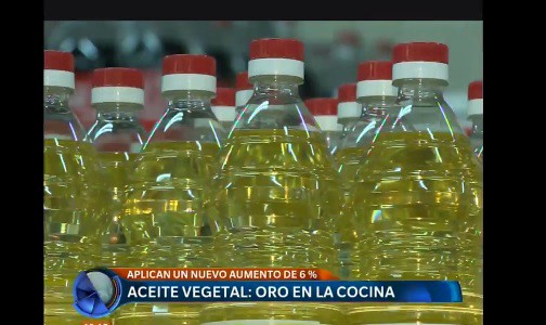 Aceite vegetal, oro en la cocina