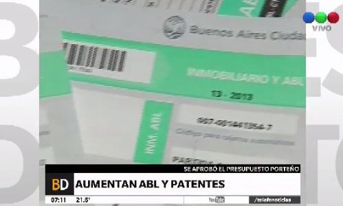 Aumentan ABL y patentes en 2017