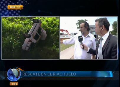 El taxista que participó del rescate del Riachuelo
