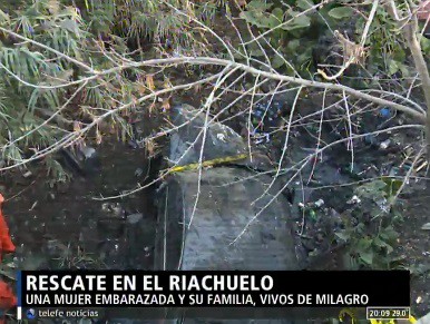 Video: rescate milagroso en el Riachuelo