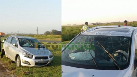 Un hijo de Ricardo Lorenzetti volcó con su auto en Santa Fe