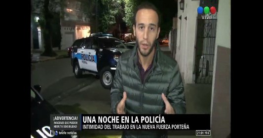 Una noche en la policía
