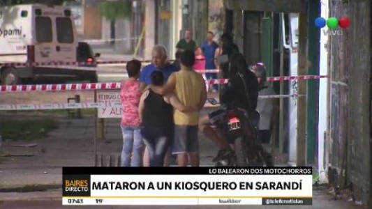 Mataron a un kiosquero en Sarandí