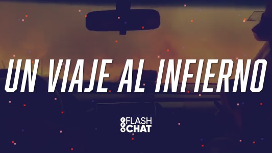 Un viaje al infierno: bomberos escapan del fuego que afecta a las sierras de Córdoba #FlashChat