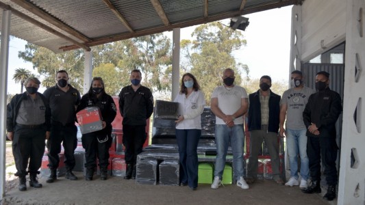 Desde prisión elaboraron y donaron pufs para cerca de 30 niños de un hospital platense