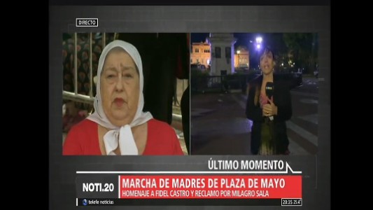 Madres de Plaza de Mayo comenzó la "Marcha de la Resistencia" por 24 horas