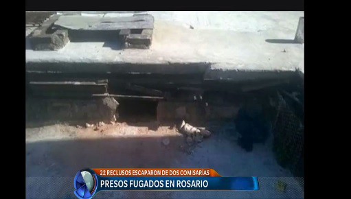 Recapturaron a uno de los fugados en Rosario y buscan a otros 21