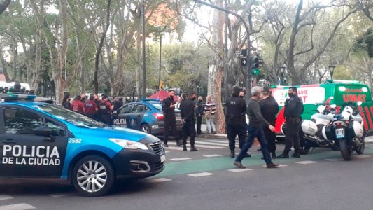 Tiroteo en Belgrano: un ladrón murió tras intentar asaltar a dos policías
