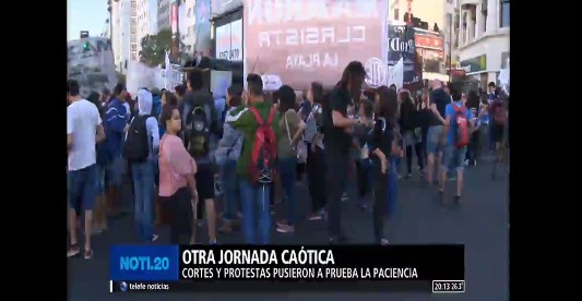 Otra jornada caótica