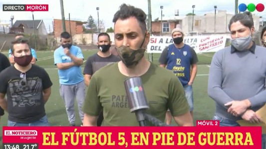 El fútbol 5, en pie de guerra: dueños abren las canchas sin el permiso oficial