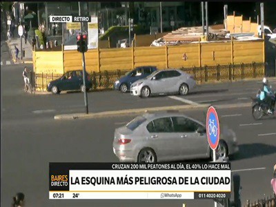 La esquina más peligrosa de Buenos Aires