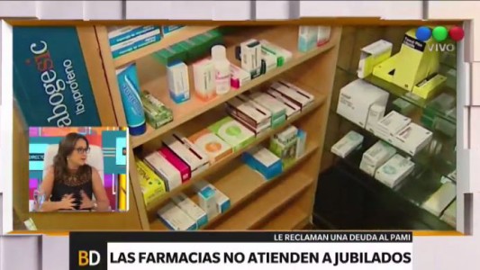 Las farmacias hoy no venden medicamentos a afiliados de PAMI