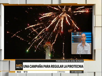 Una campaña para regular la pirotecnia