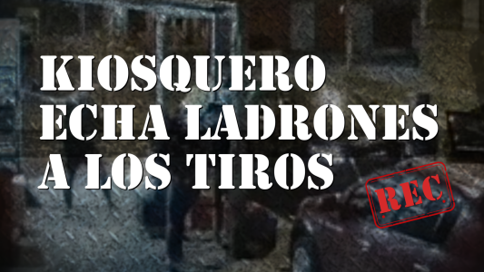 El kiosquero que reaccionó a los tiros contra los ladrones - #REC
