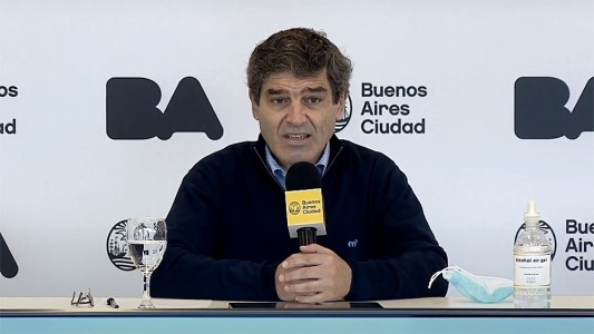 Quirós reconoció que puede haber "alguna demora" en la carga de datos de coronavirus en la Ciudad