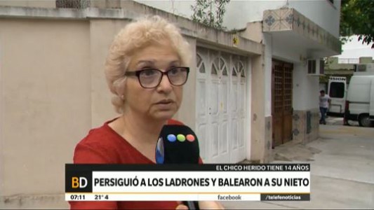 Madre de víctima del asalto en Flores: "Ya sabemos que hay una moto roja que asalta"