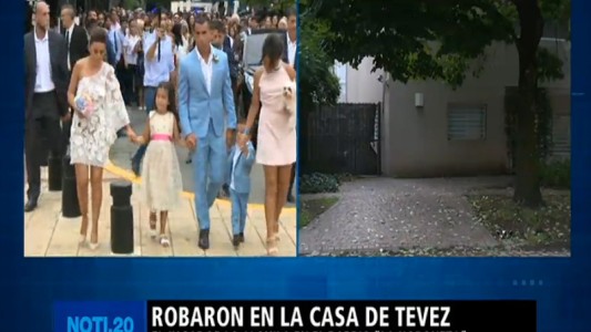Robaron en la casa de Carlos Tevez mientras se casaba en Uruguay
