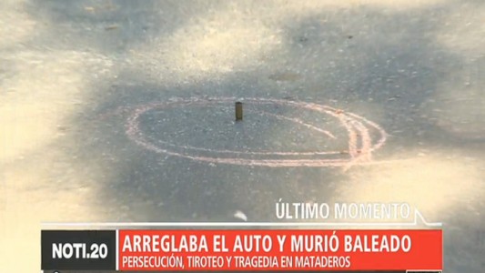 Murió un vecino de Mataderos que quedó en el medio de un tiroteo entre policías y ladrones