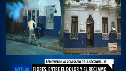 Flores: removieron al jefe de la comisaría 38