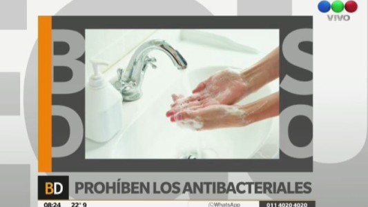 Prohíben antibacteriales en jabones, aerosoles y productos de higiene personal