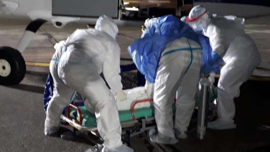 Falleció el paciente con coronavirus que fue trasladado de Mar del Plata a Capital