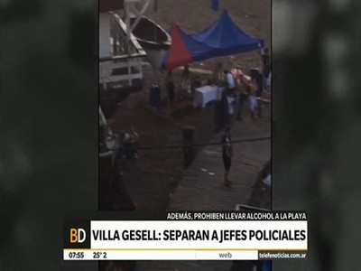 Desplazamiento de policías y medidas de prevención en Villa Gesell