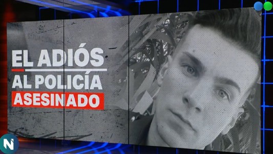 Despidieron al policía acribillado en Ramos Mejía