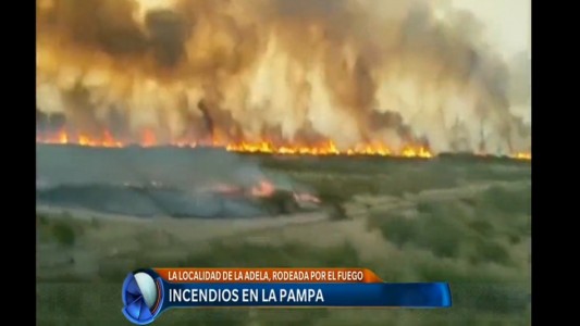 Incendios en La Pampa: las llamas están controladas pero aseguran que "el panorama es desolador"