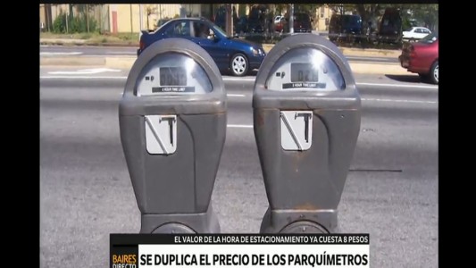 Rige el aumento de 100% en los parquímetros de la ciudad de Buenos Aires
