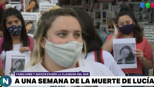 Marcha por Lucía Costa, la chica que murió quemada en el bar de San Miguel