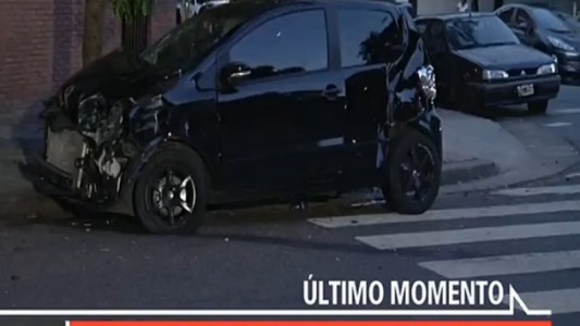 Choque en Devoto: dos heridos