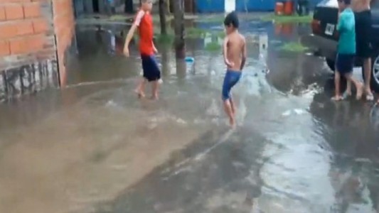 Diluvio y drama en Santa Fe