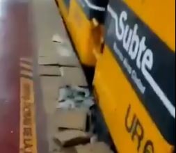 Descarriló un subte de la Línea E: dos heridos leves