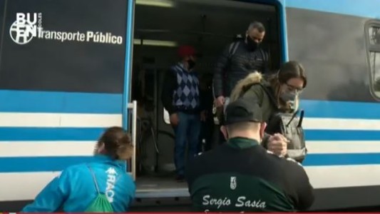 Tren Sarmiento con servicio limitado Once-Castelar: una persona arrollada