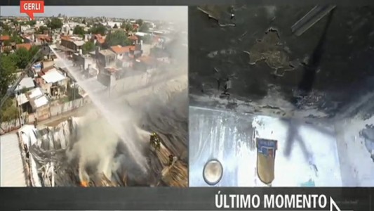 Gerli: se apagó el fuego, queda el drama