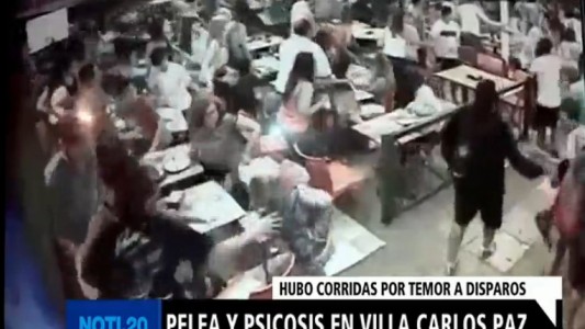 Pánico y estampida en Villa Carlos Paz por un falso tiroteo