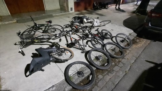 Detuvieron hasta tres veces a ladrones de bicicletas: tras ser liberados vuelven a robar