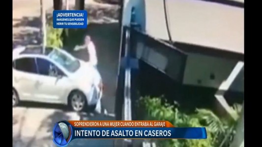 Video: intento de asalto en Caseros