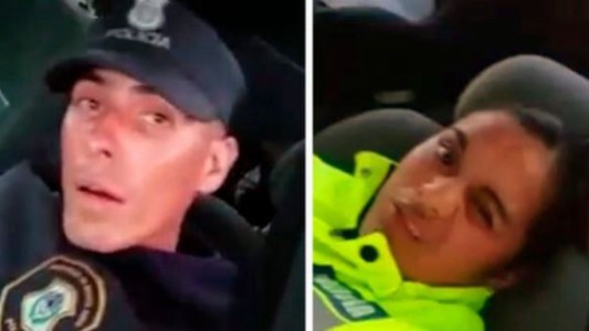 Video: Un comisario escracha a dos policías del "Operativo Sol" durmiendo